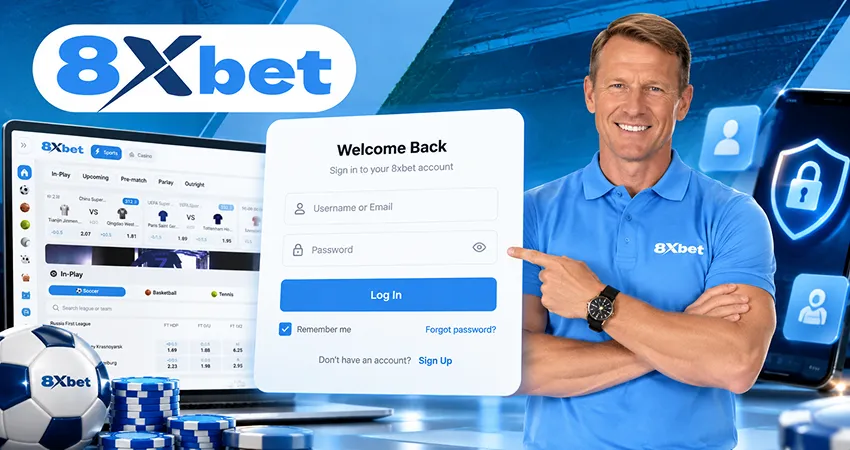 How to Login to 8xbet Account in Nigeria